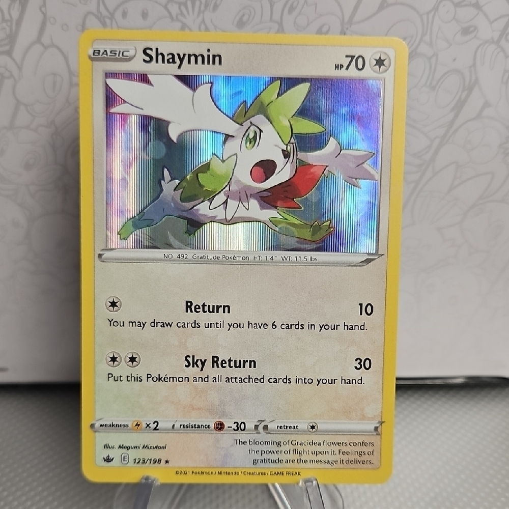Shaymin 123/198 Pokemon TCG Holo Rare